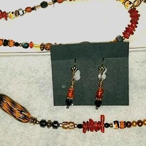 Set: Necklace & Earrings  NIB (Copy)